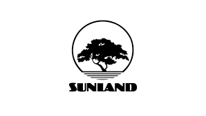 Sunland logo with stylized tree